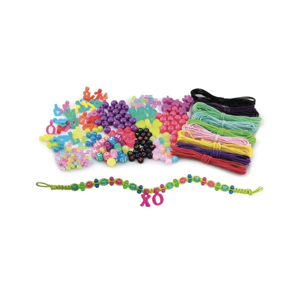 Perline Abc Crea Braccialetti Con Lettere Dell'Alfabeto