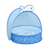 Piscina Balenottera Pop-Up Con Copertura, Cm. 78X68X60