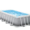 Piscina Prisma Metal Frame 488X244X107 Cm Con Pompa Filtro,Scaletta,Telo Base, Copertura