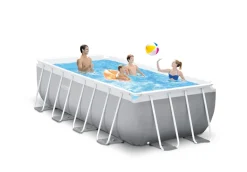 Piscina Prisma Metal Frame 400X200X122 Cm Con Pompa Filtro