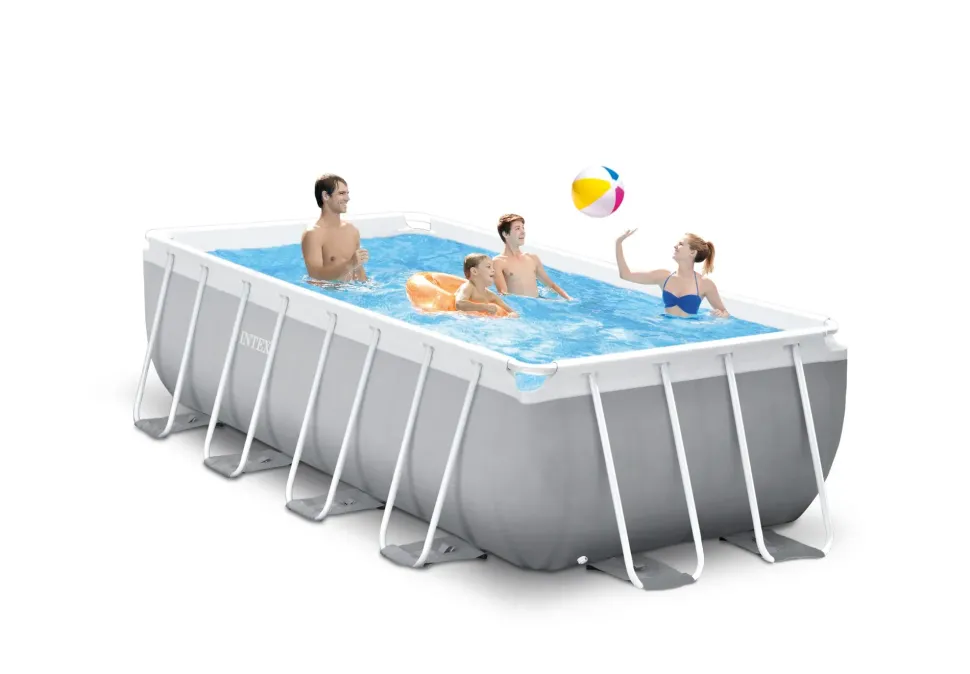 Piscina Prisma Metal Frame 400X200X122 Cm Con Pompa Filtro