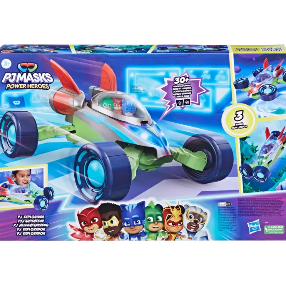 Pj Masks: Eroi Super Power, Pj Explo-Mobile, Veicolo Convertibile, Con Luci E Suoni, Giocattoli Dei Superpigiamini
