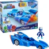 Pj Masks Super Pigiamini, Cat Racer, Auto Giocattolo Di Gattoboy, Giocattoli Per Bambini E Bambine In Eta Prescolare