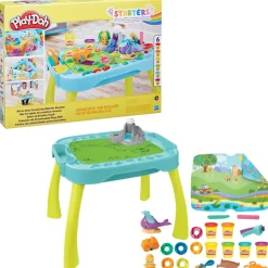 Play-Doh, Il Mio Primo Tavolino Da Lavoro Tutto In Uno, Tavolo Per Le Attivita
