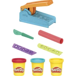 Play-Doh, La Fabbrica Del Divertimento, Playset Di Attivita Manuali, Pasta Modellabile In 3 Colori