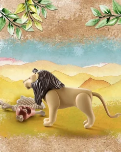Playmobil- 71054 Leone Wiltopia Fatto In Materiali Sostenibili