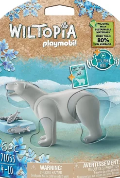 Playmobil- 71053 Orso Polare Wiltopia Fatto In Materiali Sostenibili