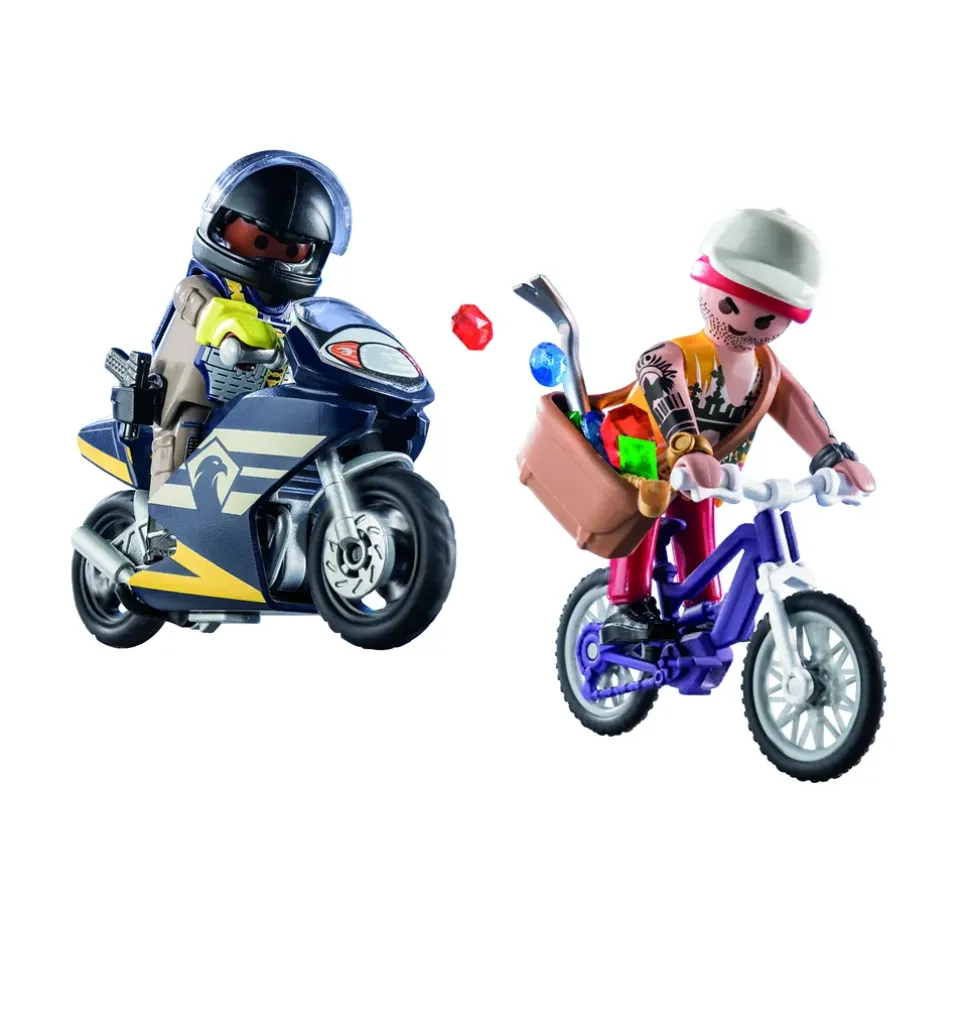 Playmobil 71255: Starter Pack Forze Speciali E Ladro Giocattolo Per Bambini Dai 4 Anni