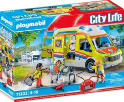 Playmobil City Life 71202 Ambulanza Per Bambini Dai 4 Anni In Su
