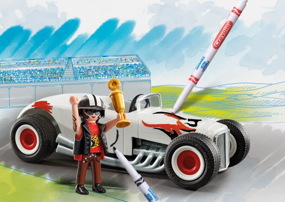 Playmobil Color 71376 : Auto Da Corsa Per Bambini Dai 4 Anni
