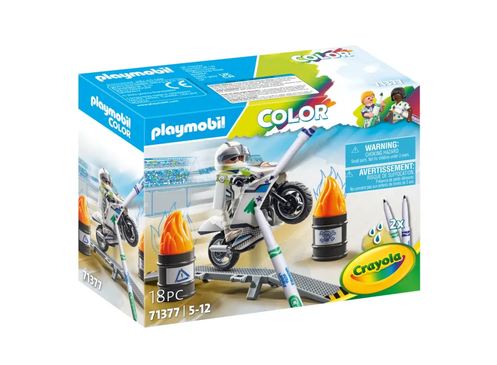 Playmobil Color 71377 : Moto Da Corsa Per Bambini Dai 4 Anni