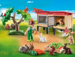 Playmobil Country 71252 Recinto Dei Conigli Per Bambini Dai 4 Anni In Su