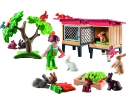 Playmobil Country 71252 Recinto Dei Conigli Per Bambini Dai 4 Anni In Su