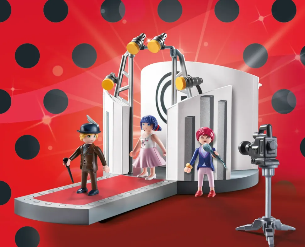 Playmobil Miraculous 71335 : Sfilata Di Adrien A Parigi Per Bambini Dai 4 Anni
