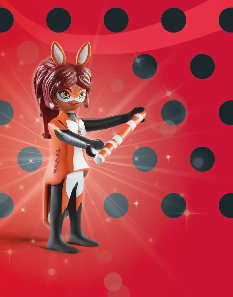 Playmobil Miraculous 71339 Volpe Rossa Per Bambini Dai 4 Anni