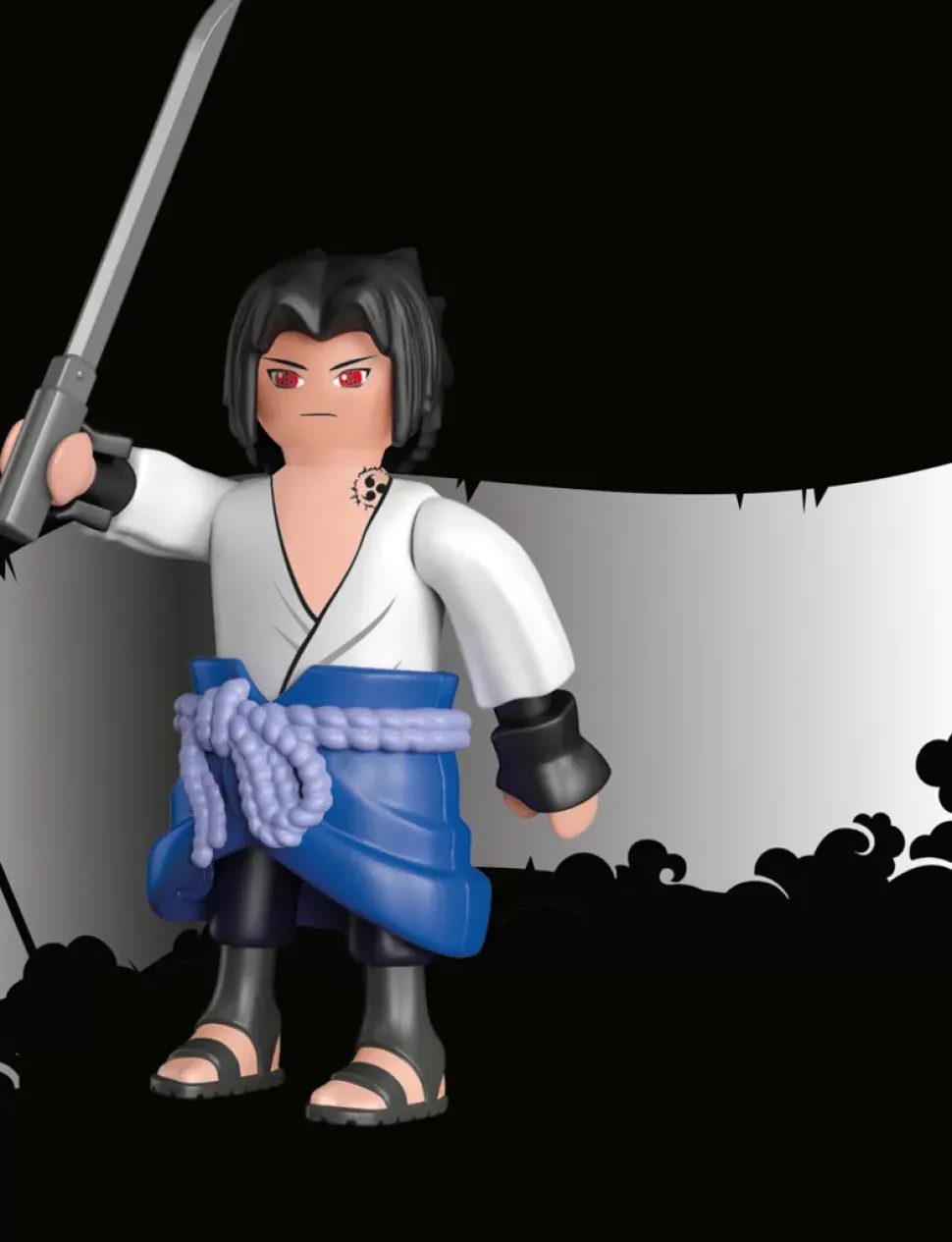 Playmobil Naruto Shippuden 71097 Sasuke Con Katana, Dai 5 Anni In Su