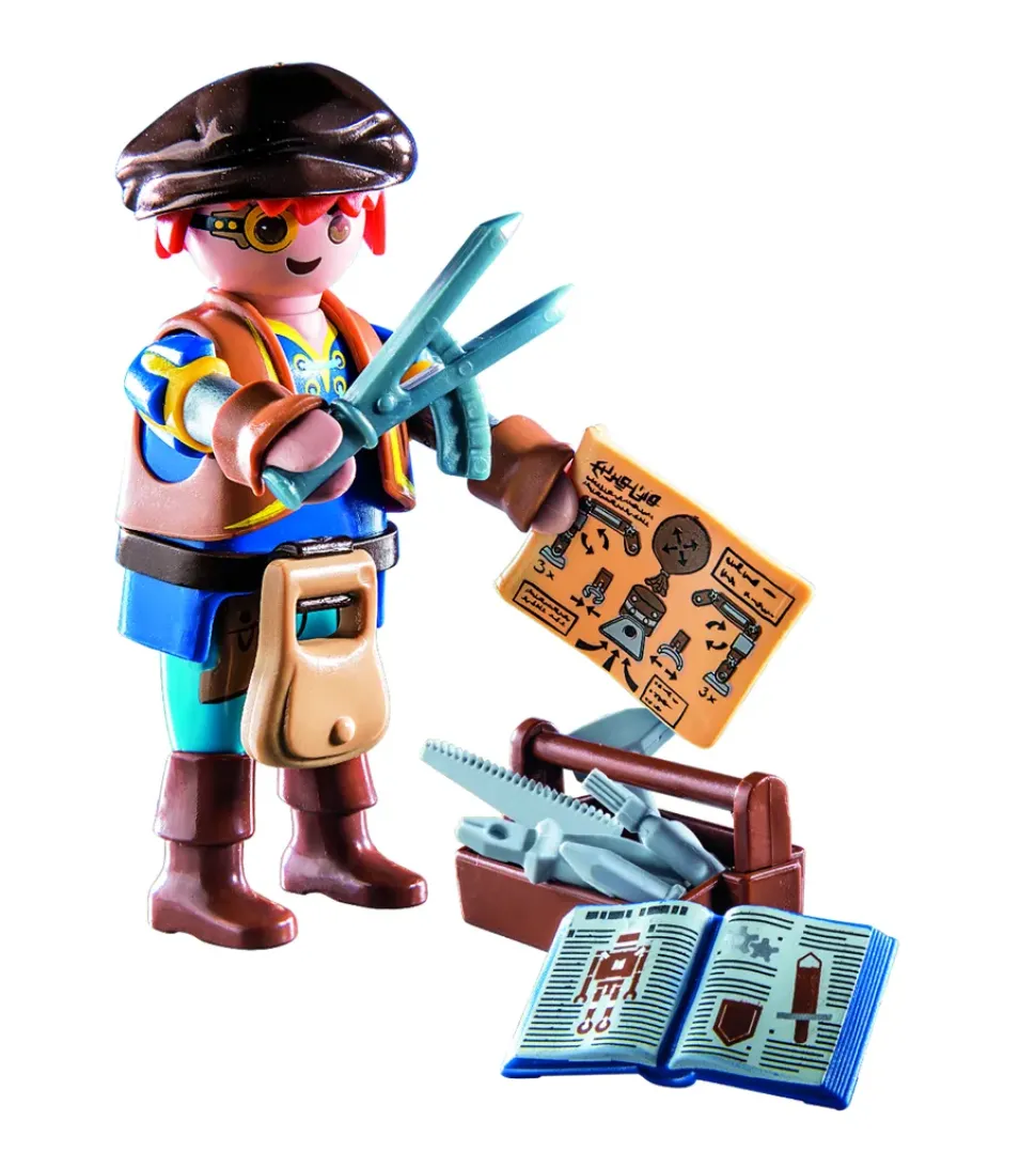 Playmobil Novelmore 71302 Dario Con Strumenti, Giocattolo Per Bambini Dai 4 Anni In Su