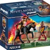 Playmobil Novelmore 71213 Guerrieri Di Burnham Cavaliere Di Fuoco, Giocattolo Per Bambini Dai 4 Anni In Su