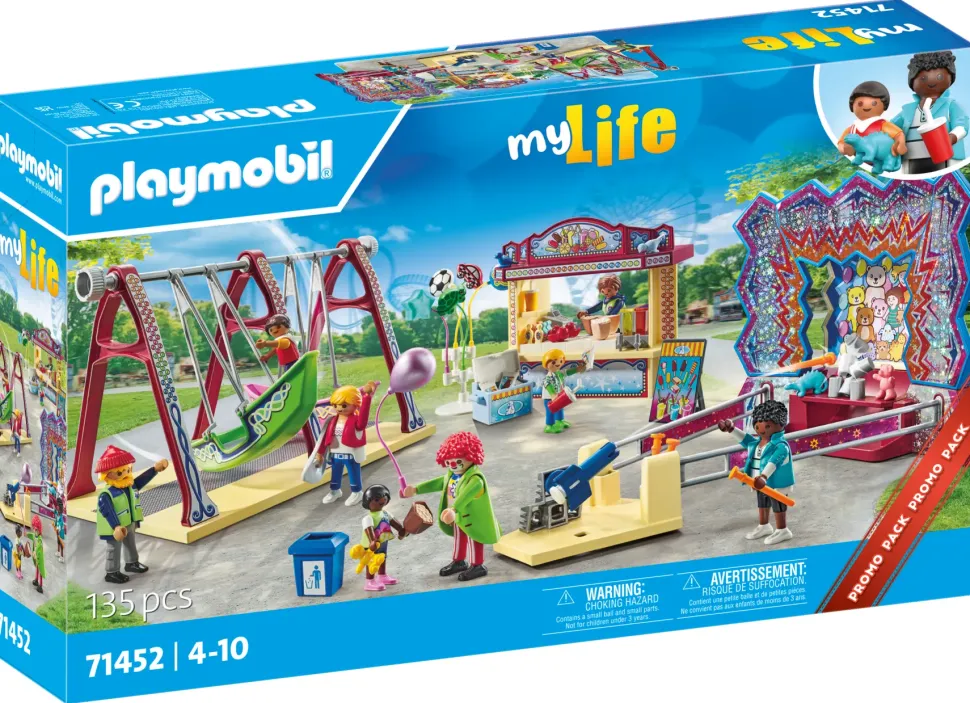 Playmobil Promo Pack 71452 Luna Park Per Bambini Dai 4 Anni