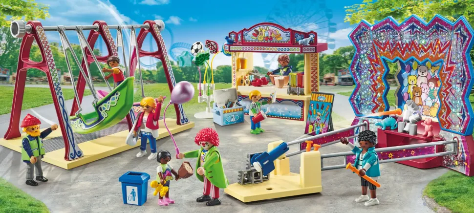 Playmobil Promo Pack 71452 Luna Park Per Bambini Dai 4 Anni