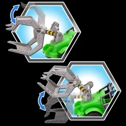 Playset Dinosauro Con Veicolo