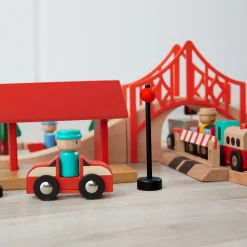 Playset Trenino Con Pista E Citta