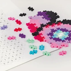 Plus-Plus Puzzle By Number Butterfly