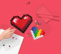 Plus-Plus Puzzle Hearts 250Pcs