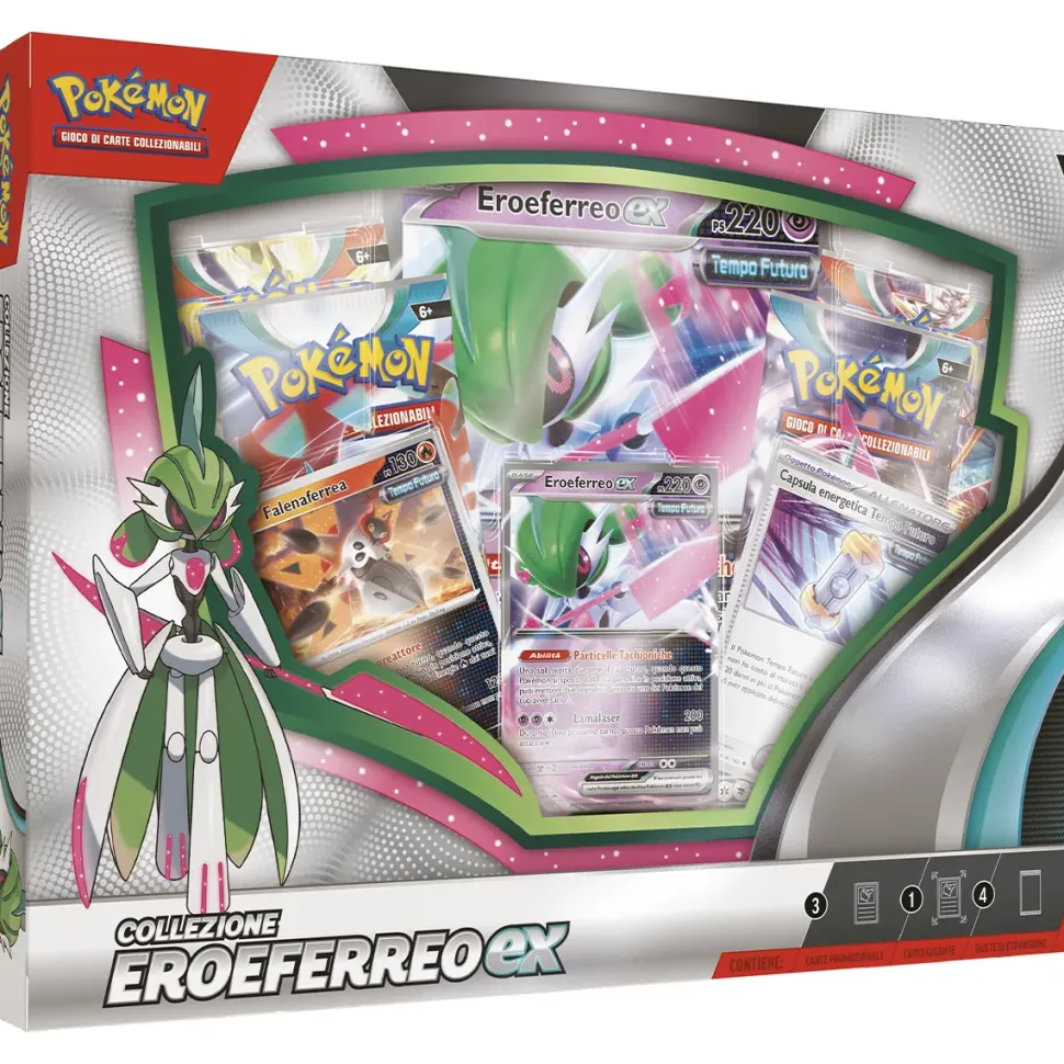 Pokemon Collezione Lunaruggente Ex E Eroeferreo Ex