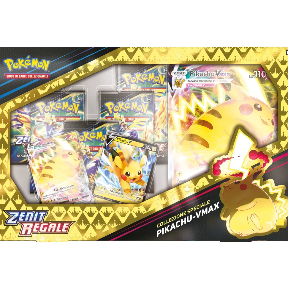 Pokemon Collezione Speciale Pikachu-Vmax Zenit Regale
