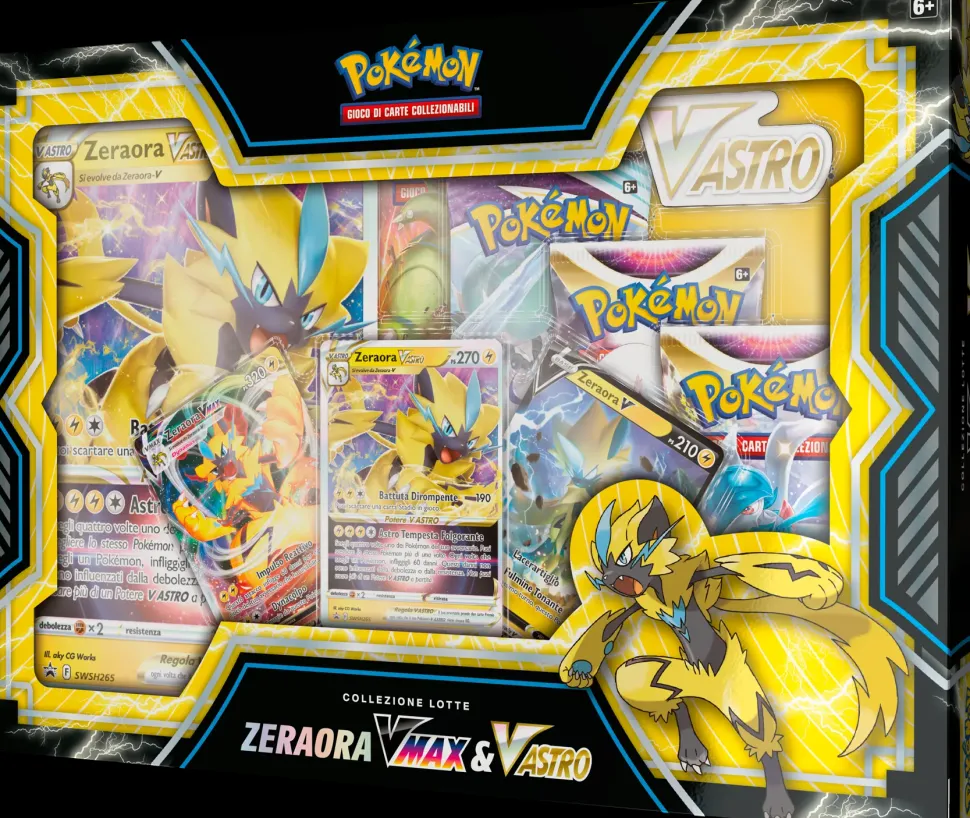 Pokemon Collezioni Lotte Zeraora-Vmax E V Astro / Deoxys-Vmax E V Astro