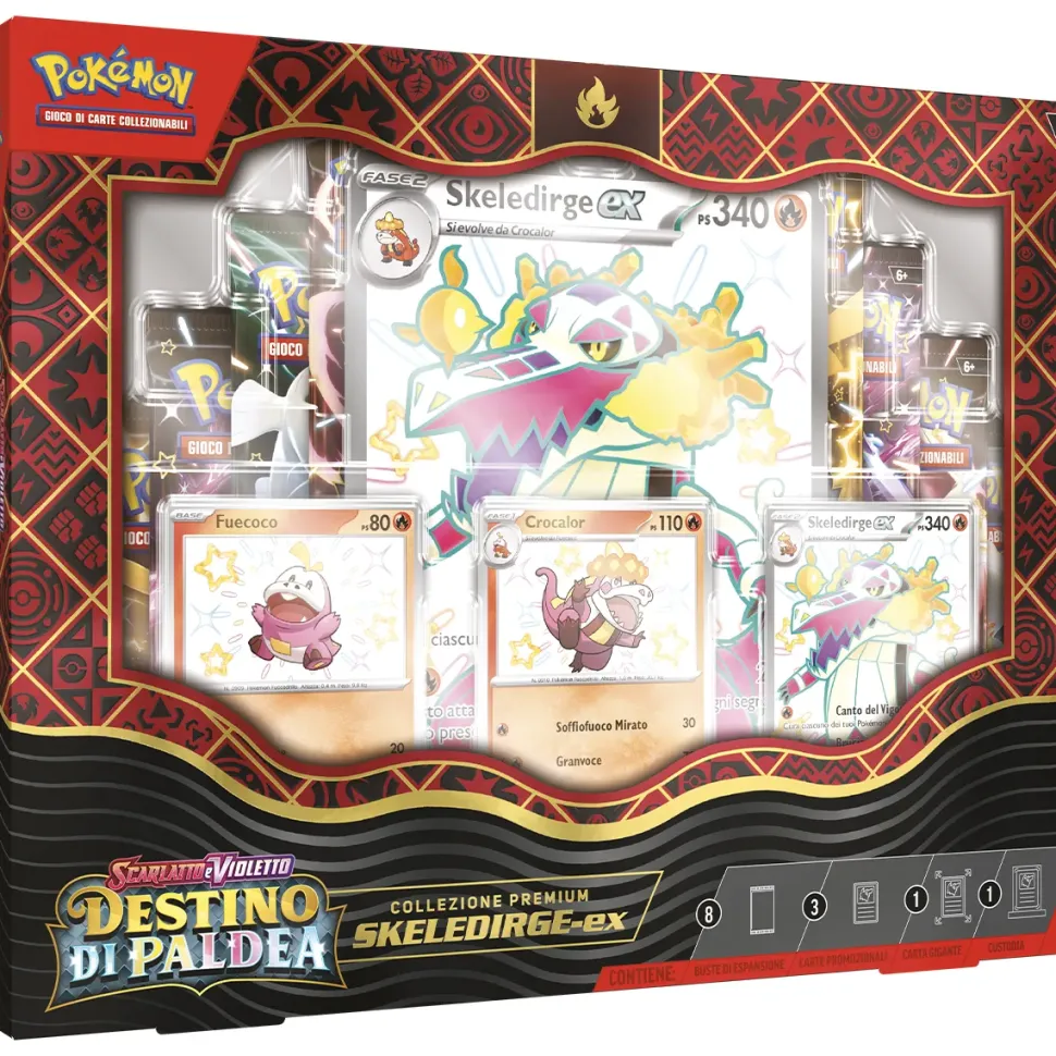 Pokemon Destino Di Paldea Collezione Premium