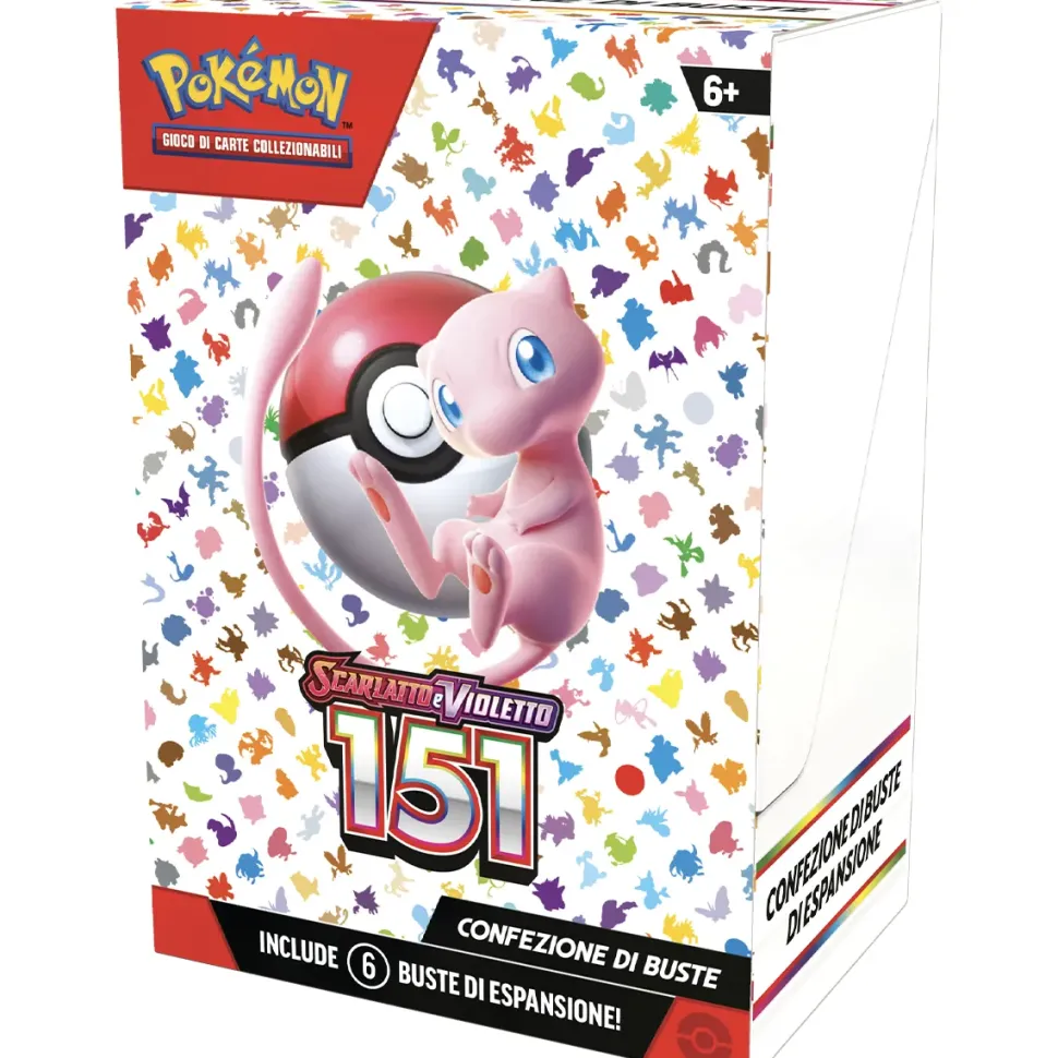 Pokemon Scarlatto E Violetto 151 Confezione Di Buste Di Espansione