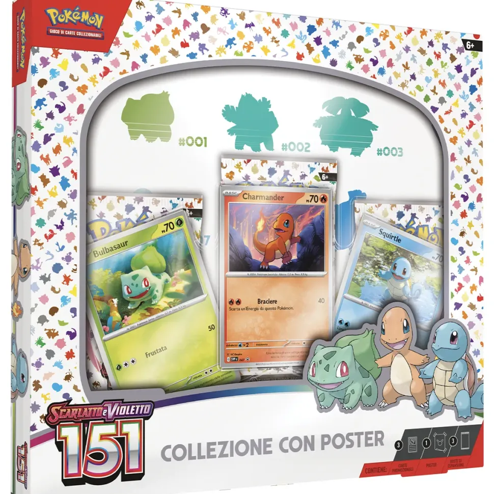 Pokemon Scarlatto E Violetto 151 Collezione Con Poster