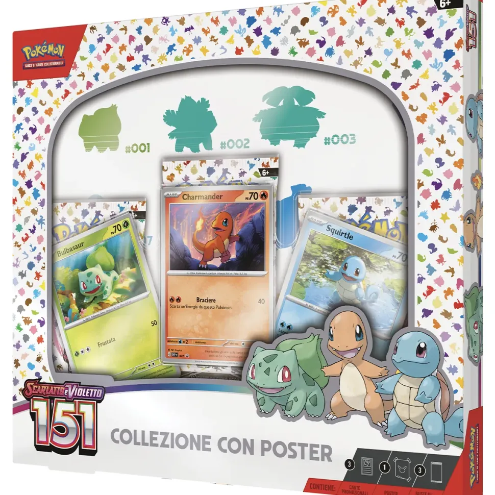 Pokemon Scarlatto E Violetto 151 Collezione Con Poster