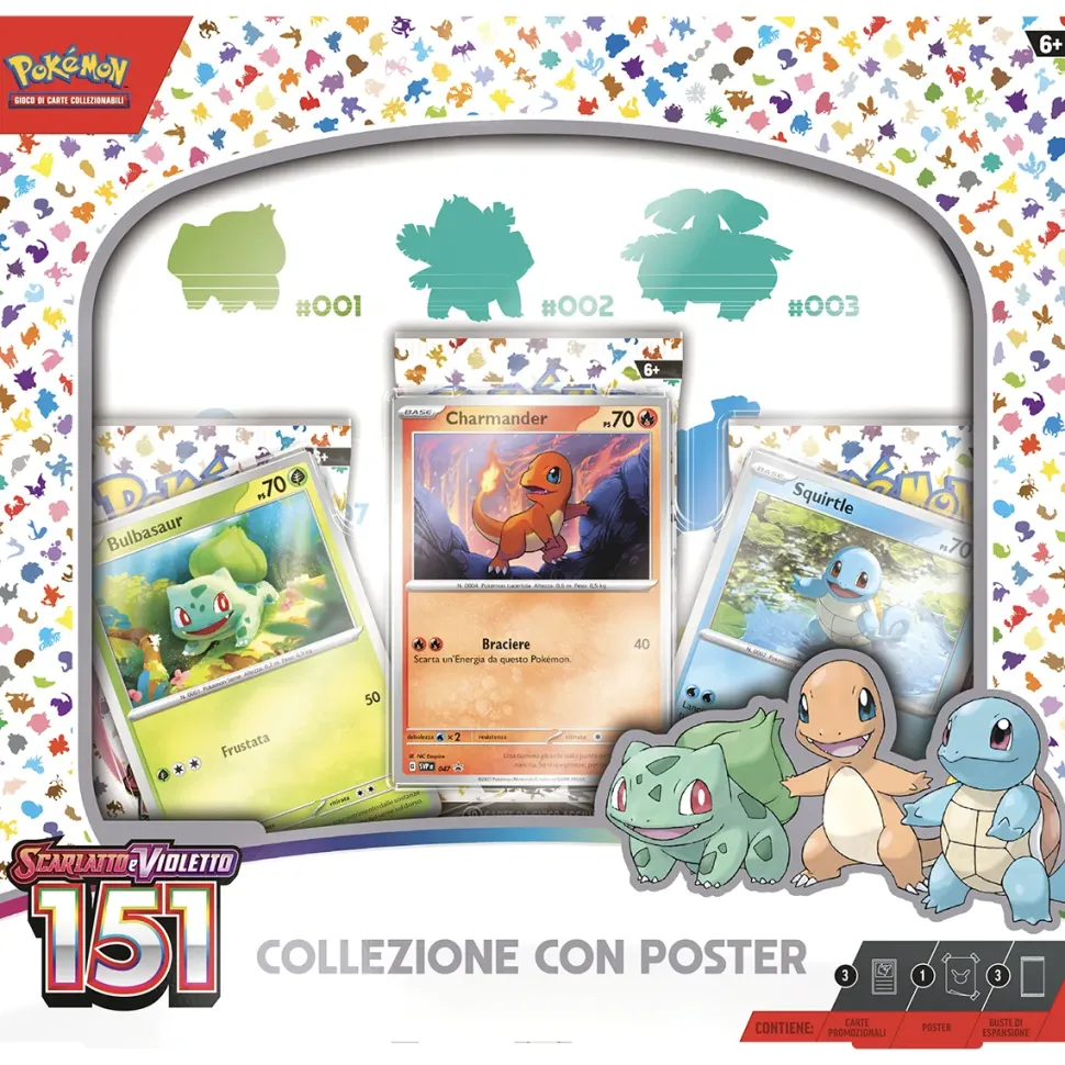 Pokemon Scarlatto E Violetto 151 Collezione Con Poster