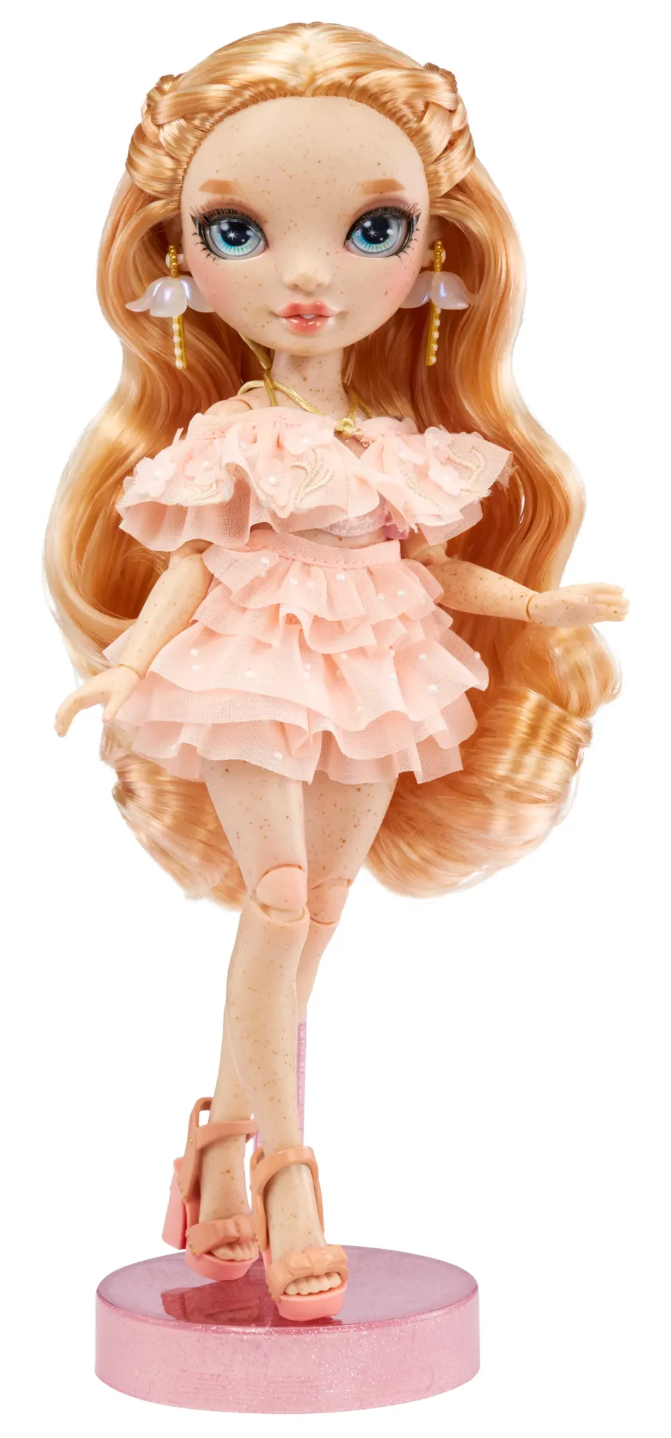 Rainbow High Fashion Doll Serie 5: Victoria Whitman. Bambola Rosa Chiaro Con Vestito Alla Moda E Oltre 10 Accessori Di Gioco Colorati