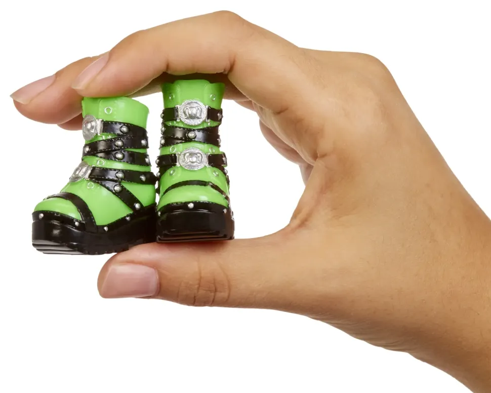 Rainbow High Mini Accessori Studio Scarpe 25+ Paia Collezionabili -Contiene 1 Paio Di Scarpe Di Alta Gamma