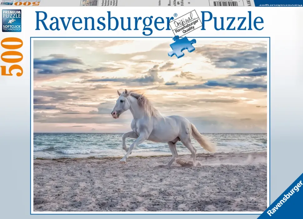 Ravensburger 500 Pezzi Cavallo In Spiaggia