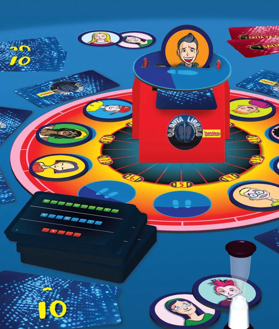 Ravensburger Caduta Libera Versione Junior, Gioco Da Tavolo, Da 2 A 4 Giocatori, 8+ Anni