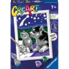 Ravensburger Creart Per Bambini, Kit Per Dipingere Con I Numeri, 7+, Serie E, Amici Per Sempre