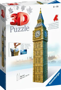 Ravensburger 3D Puzzle Big Ben, Londra, 216 Pezzi, 10+ Anni