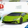 Ravensburger 3D Puzzle Lamborghini Huracan Evo Verde, 108 Pezzi, 8+ Anni