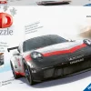Ravensburger 3D Puzzle Porsche 911 Gt3 Cup, Veicolo, 108 Pezzi, 10+ Anni