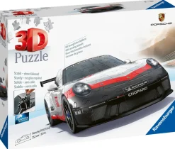 Ravensburger 3D Puzzle Porsche 911 Gt3 Cup, Veicolo, 108 Pezzi, 10+ Anni