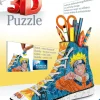 Ravensburger 3D Puzzle Portapenne Sneaker Naruto, 108 Pezzi, 8+ Anni