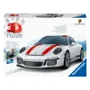 Ravensburger 3D Puzzle Porsche 911, Veicolo, 108 Pezzi, 10+ Anni