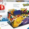 Ravensburger 3D Puzzle Storage Box Pokemon, 216 Pezzi, 8+ Anni