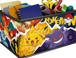 Ravensburger 3D Puzzle Storage Box Pokemon, 216 Pezzi, 8+ Anni