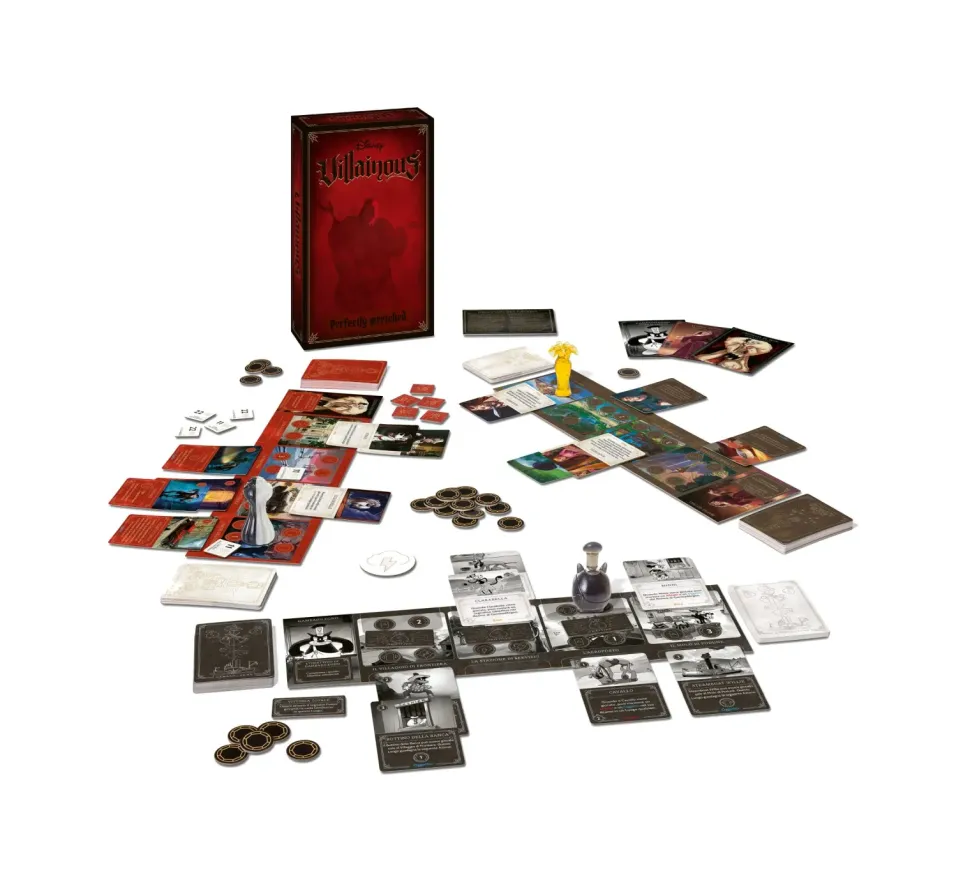 Ravensburger Disney Villainous Perfectly Wretched, Gioco Di Strategia, Gioco Da Tavolo 2-3 Giocatori, 10+ Anni